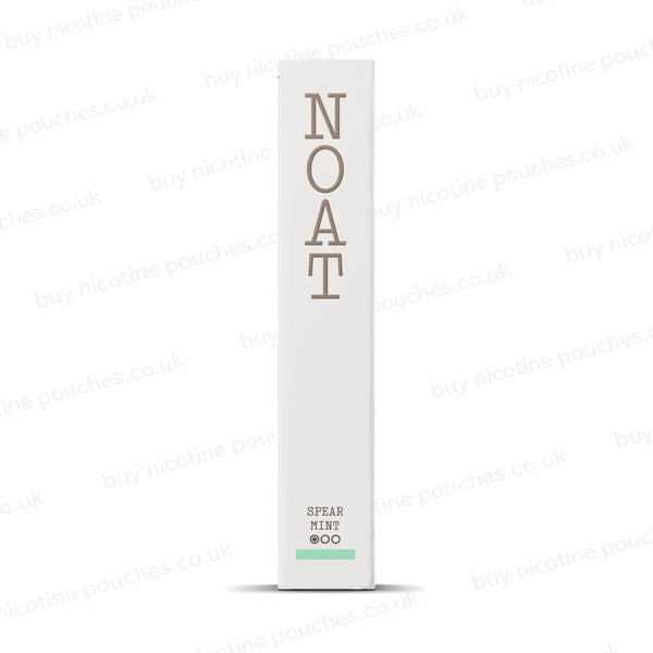 'NOAT Spearmint' branded product on a white background.