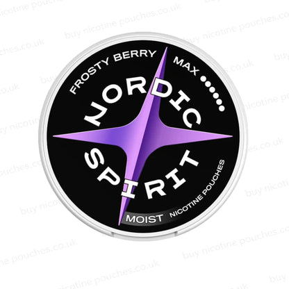Frosty Berry Max Nicotine Pouches by Nordic Spirit