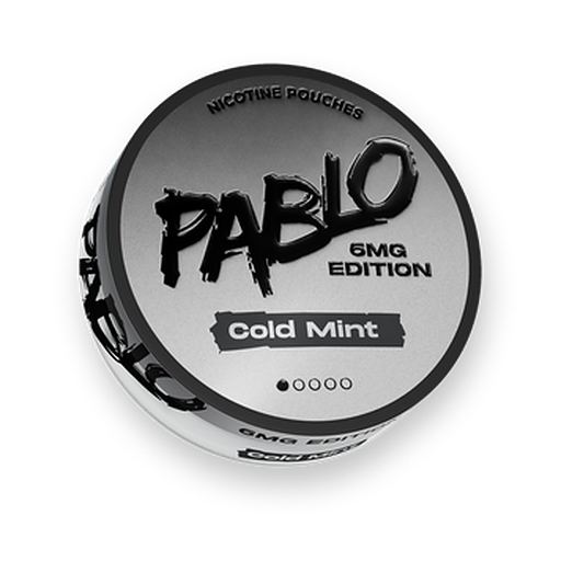 Pablo 6MG Edition Cold Mint Nicotine Pouches