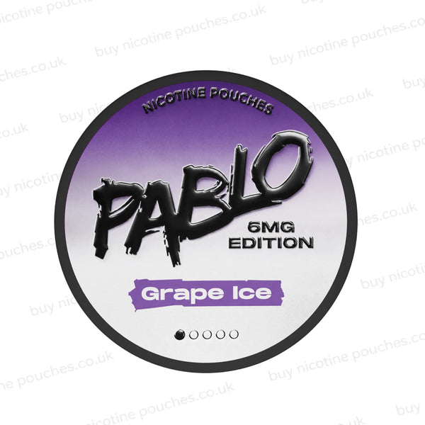 Pablo 6MG Edition Grape Ice Nicotine Pouches