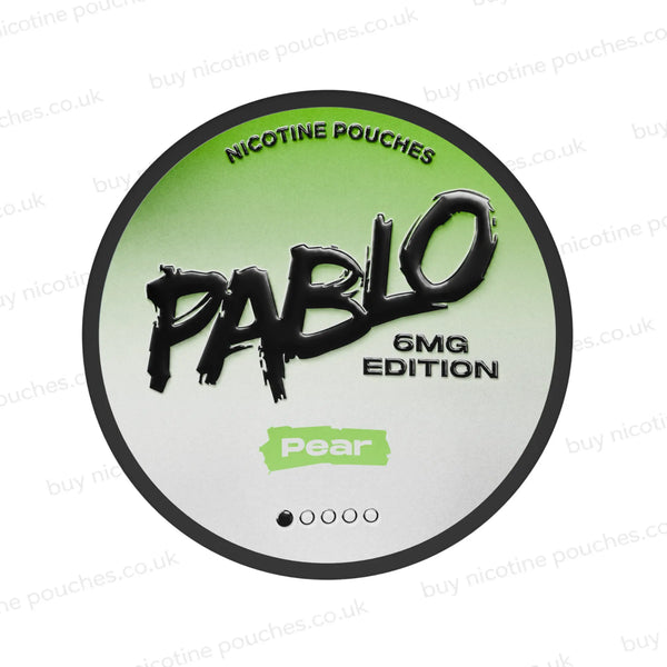 Pablo 6Mg Edition Pear Nicotine Pouches
