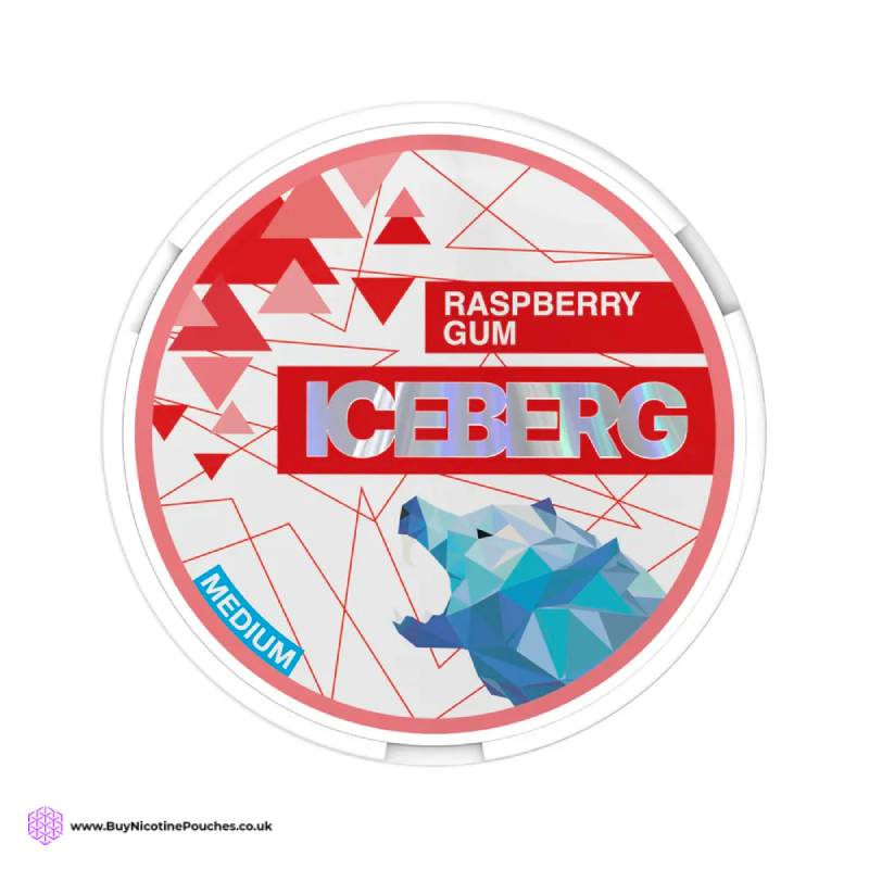 Iceberg Raspberry Gum Nicotine Pouches