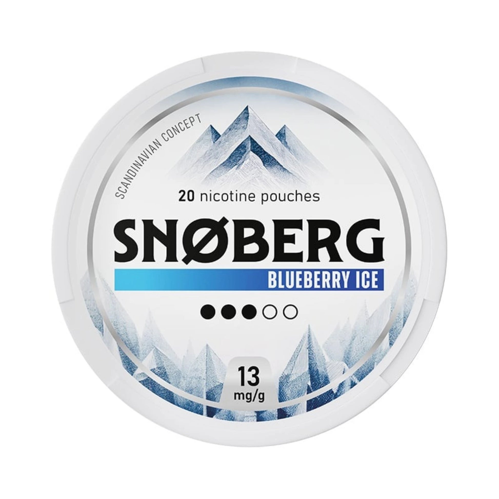 SNOBERG Blueberry Ice Nicotine Pouches