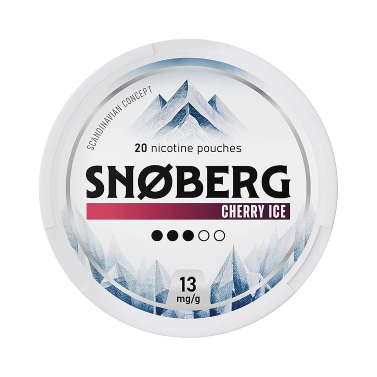 SNOBERG Cherry Ice Nicotine Pouches 13MG