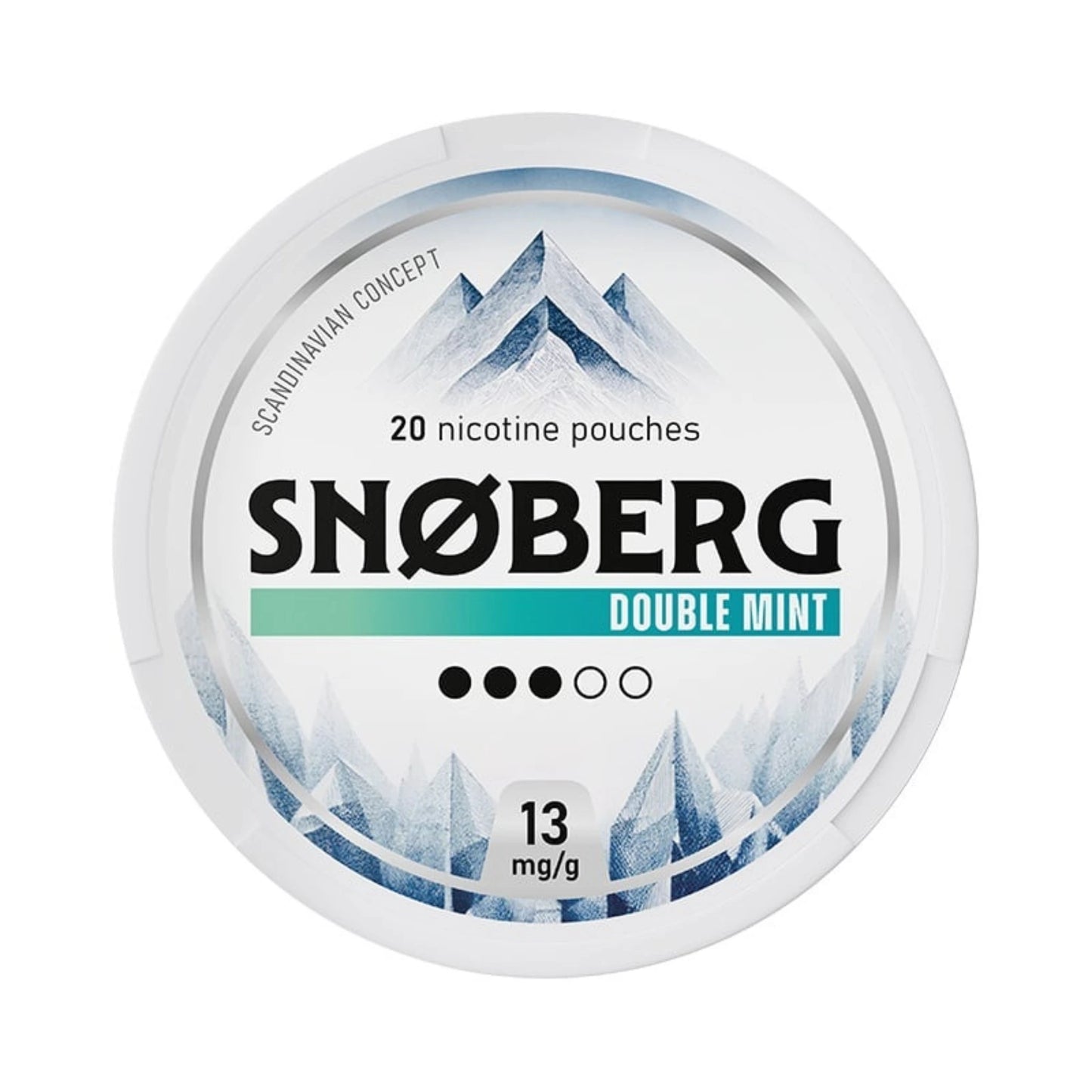 SNOBERG Double Mint Nicotine Pouches