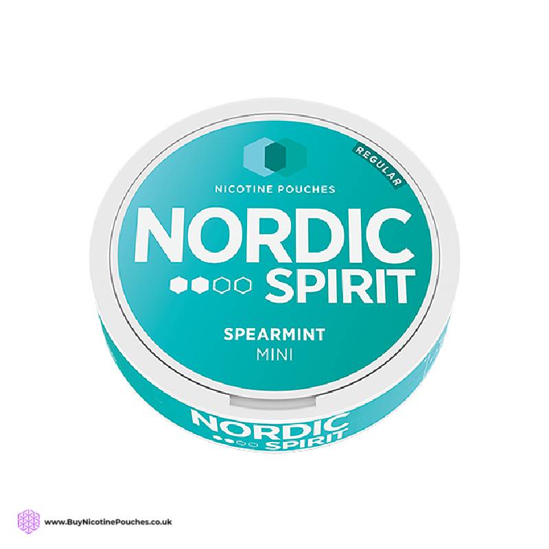 Spearmint Mini Nicotine Pouches by Nordic Spirit