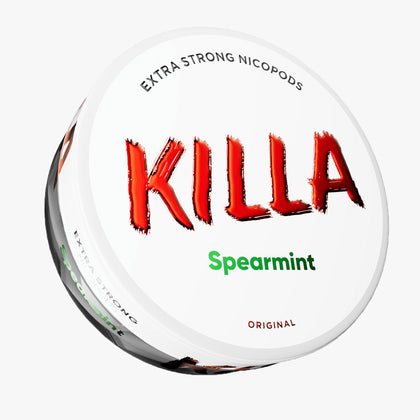 Spearmint Extreme Nicotine Pouches by Killa