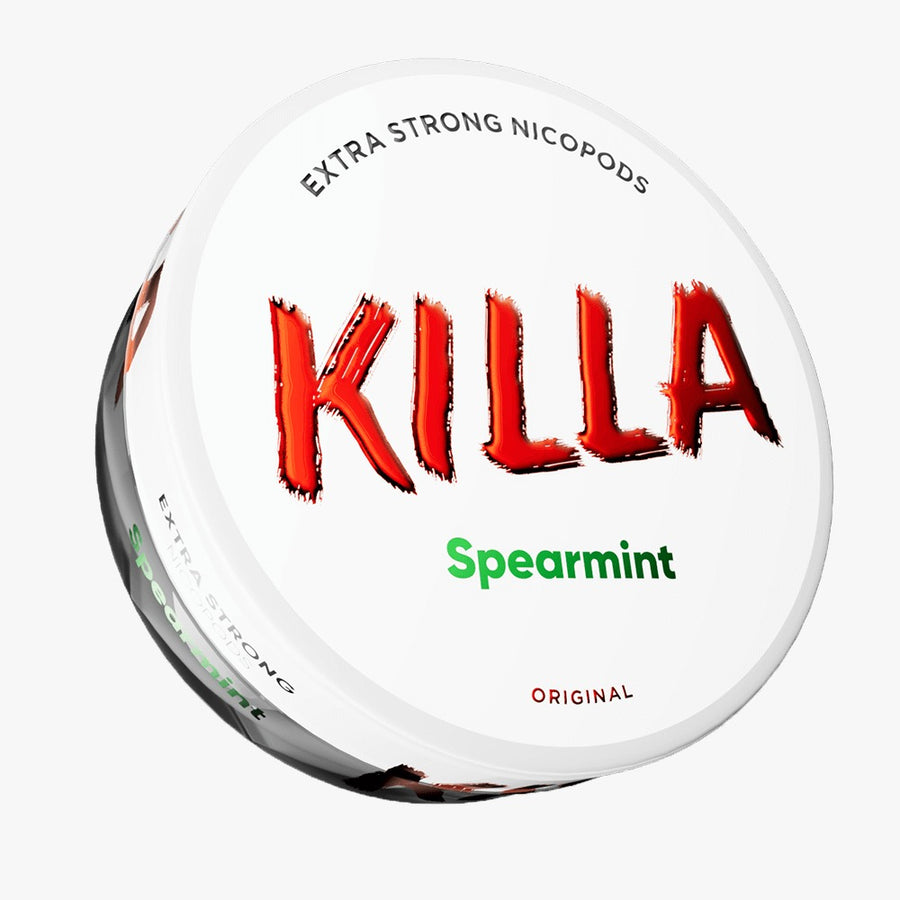 Killa Spearmint Extreme Nicotine Pouches