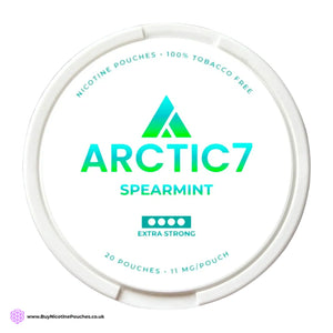 Spearmint Nicotine Pouches By Arctic7 11MG