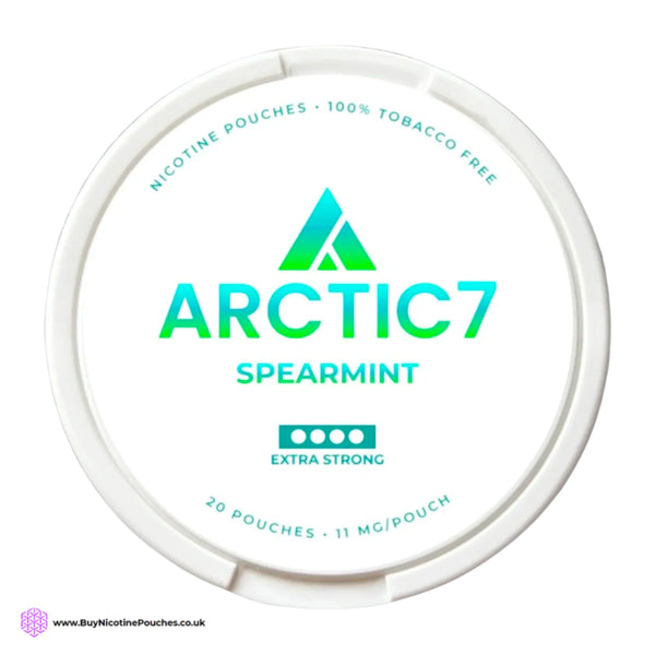 Spearmint Nicotine Pouches By Arctic7 11MG