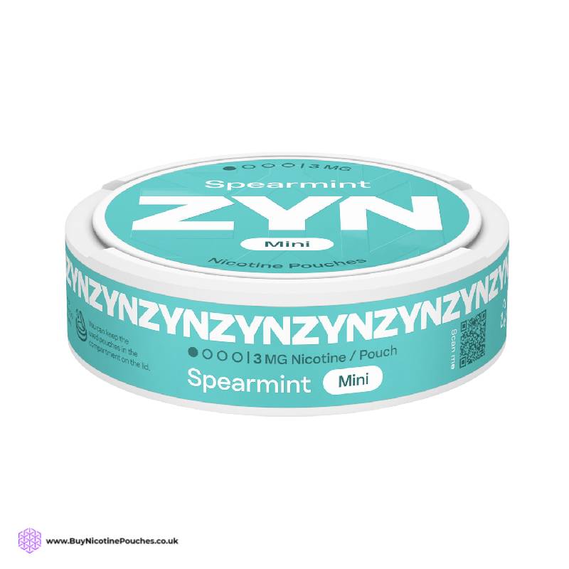 Spearmint Nicotine Pouches by ZYN 2