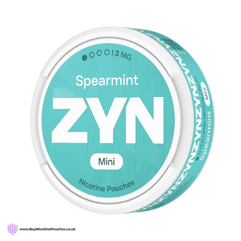 Spearmint Nicotine Pouches by ZYN 3