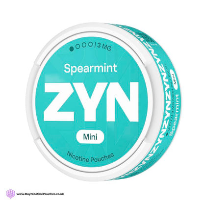 Spearmint Nicotine Pouches by ZYN 3