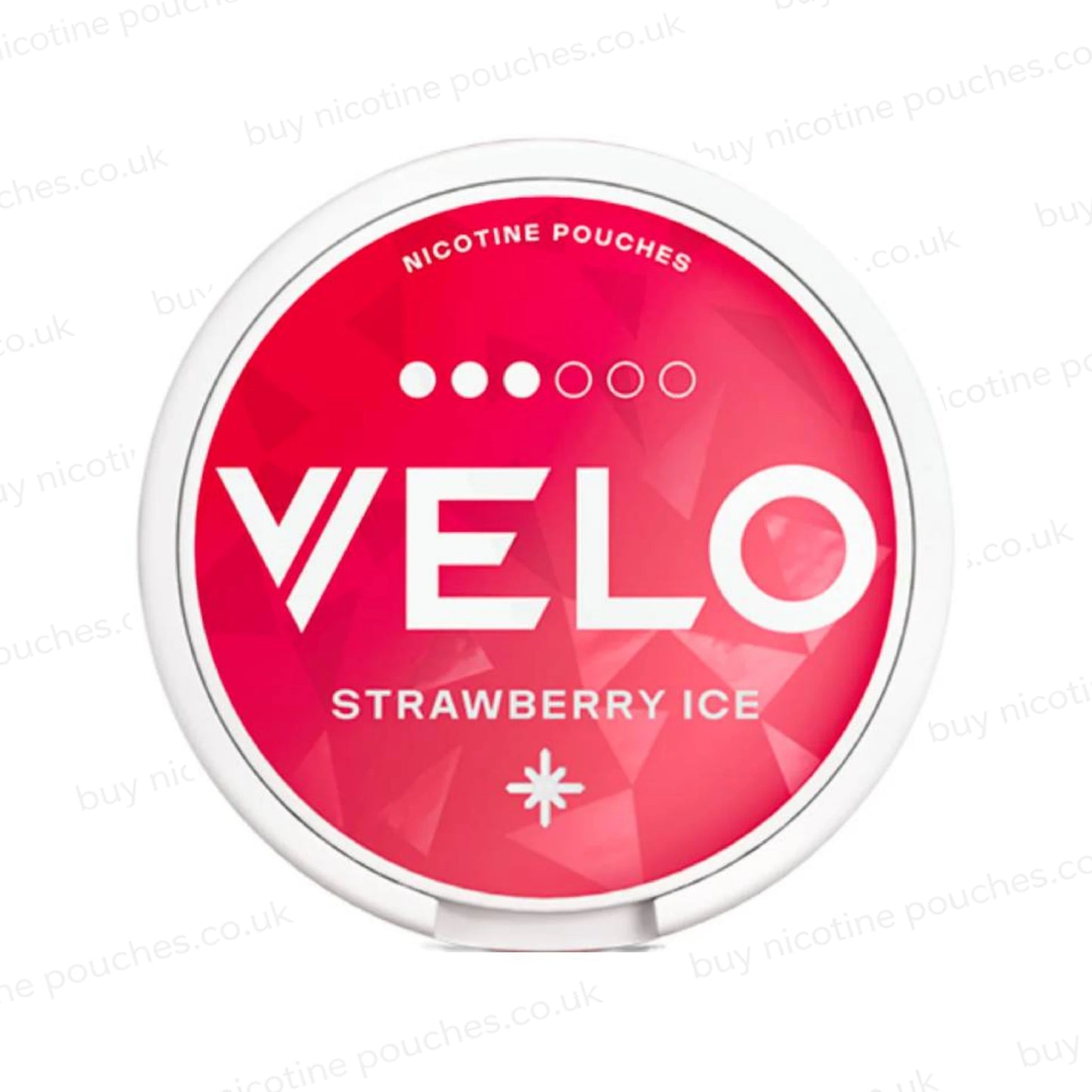 Strawberry Ice Nicotine Pouches by Velo