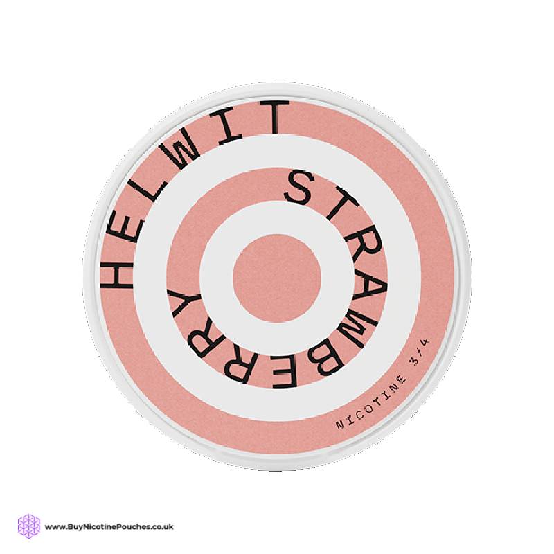 Strawberry Nicotine Pouches by Helwit