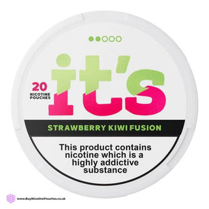 Strawberry Kiwi Fusion Nicotine Pouches by Its 8MG