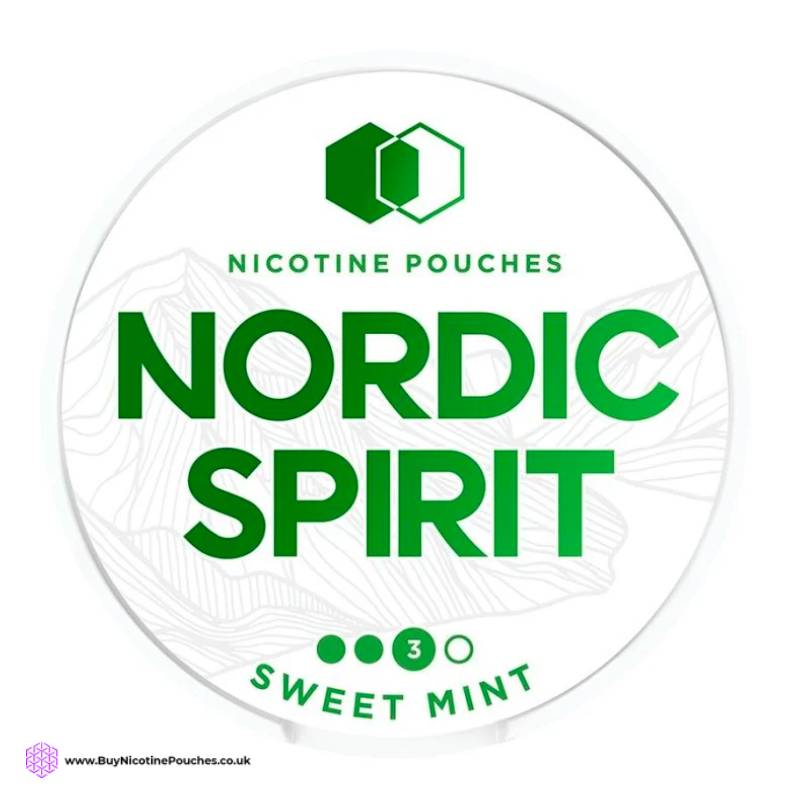 Sweet Mint Medium Nicotine Pouches by Nordic Spirit