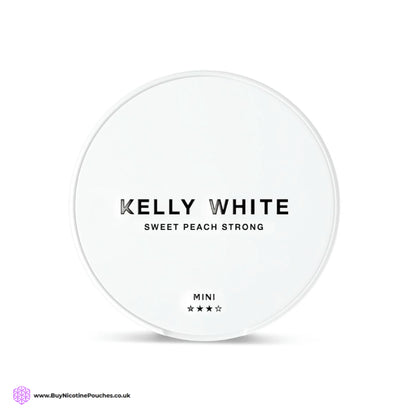 Sweet Peach Mini Nicotine Pouches by Kelly White