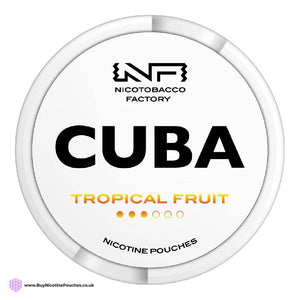 Tropical Fruit Nicotine Pouches by Cubawhite