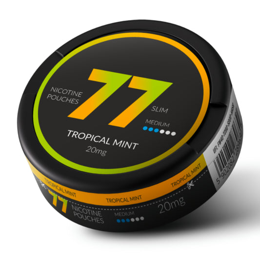 Tropical Mint Nicotine Pouches By 77 20MG