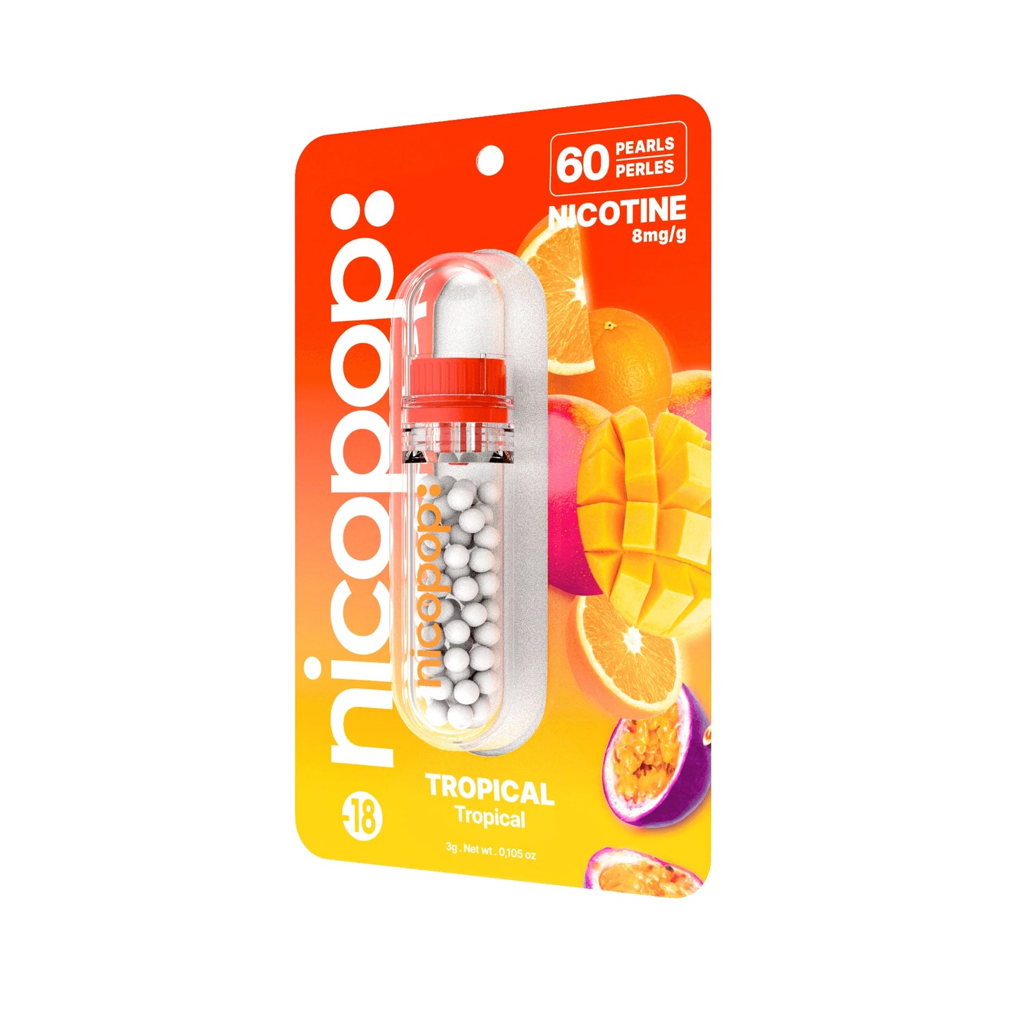 Tropical Nicotine Pearls by Nicopop