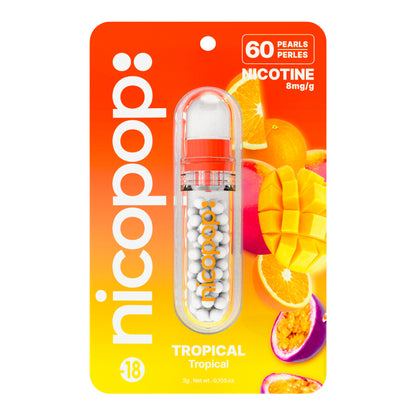 Tropical Nicotine Pearls by Nicopop 8MG
