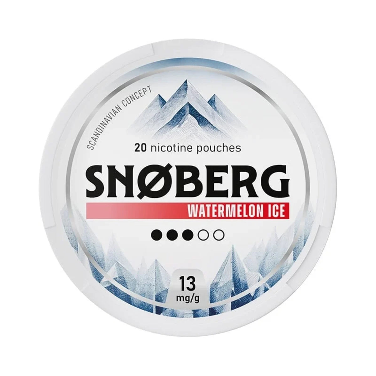 SNOBERG Watermelon Ice Nicotine Pouches 13MG