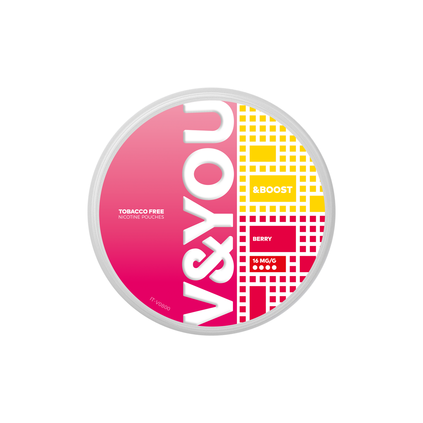 V & You Berry &Boost Nicotine Pouches