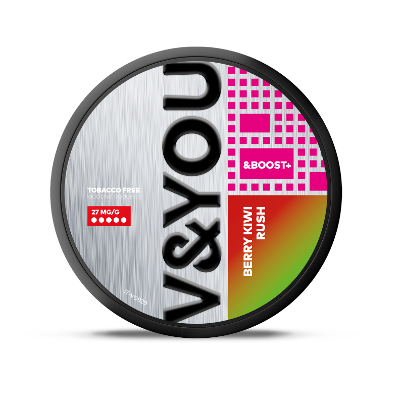 V & You Berry Kiwi Rush Nicotine Pouches
