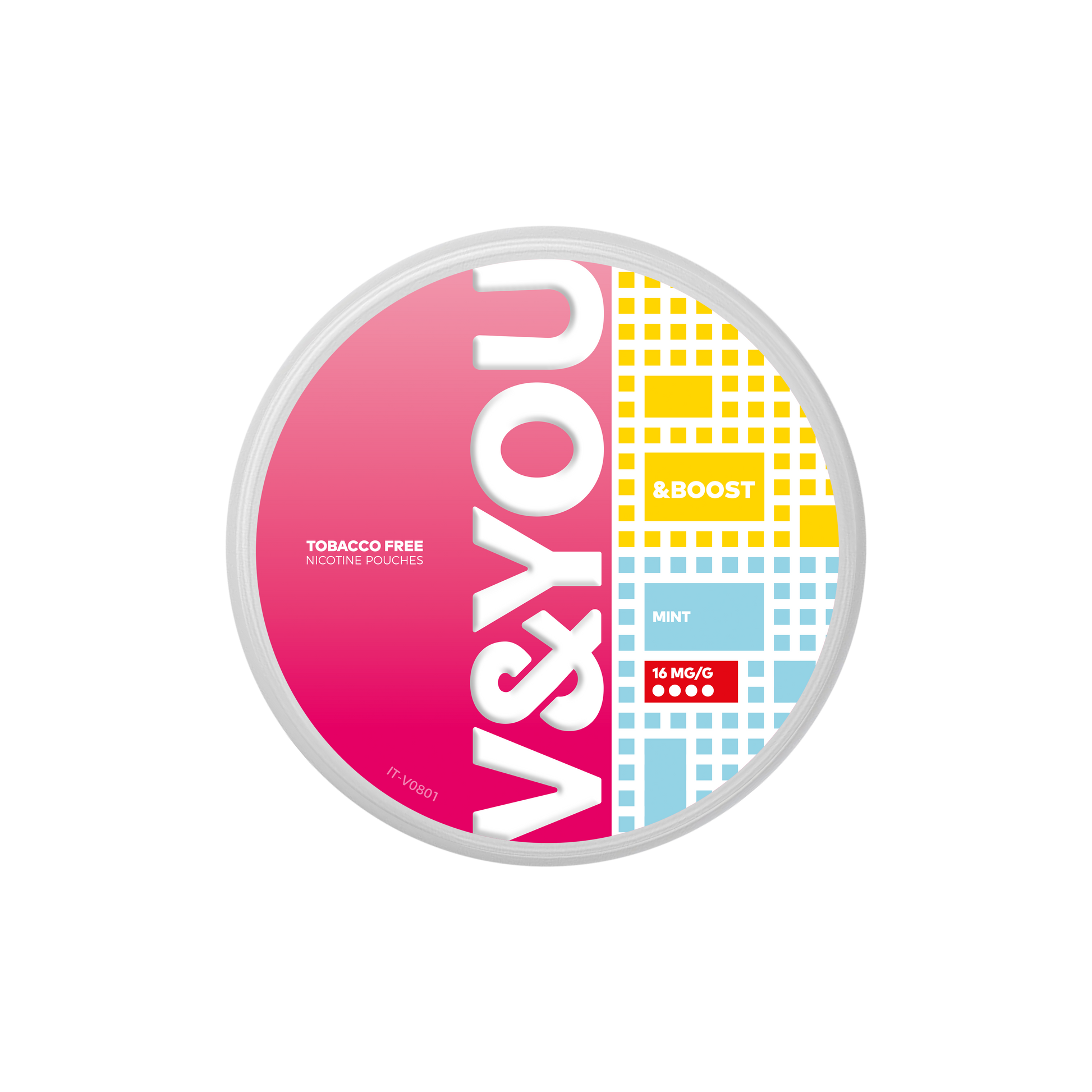 V & You Mint &Boost Nicotine Pouches