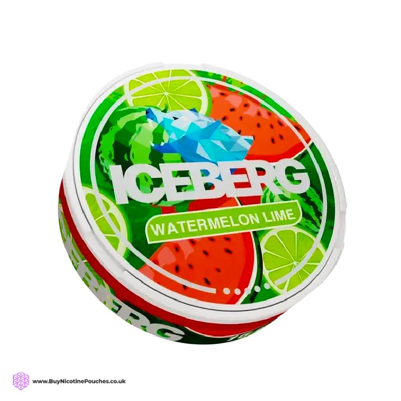 Watermelon Lime Extreme Nicotine Pouches by Iceberg