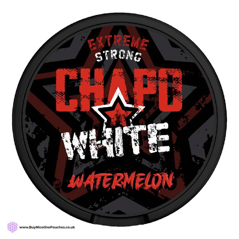 Watermelon Nicotine Pouches by Chapo White