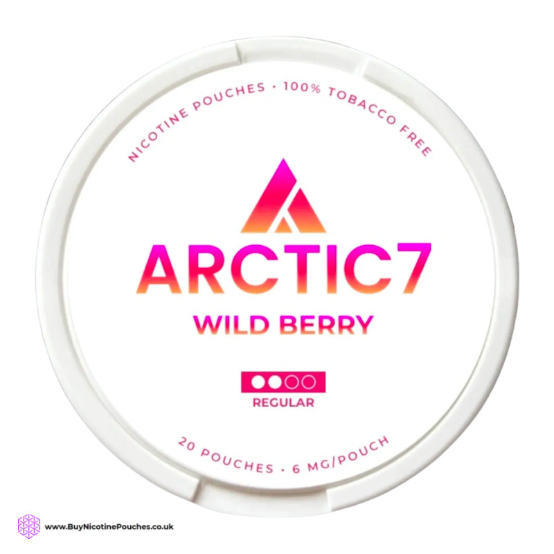 Wild Berry Nicotine Pouches By Arctic7 6MG