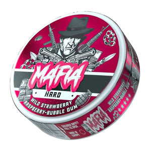 Wild Strawberry Raspberry Bubblegum Mafia Nicotine Pouches by KURWA 19.2mg