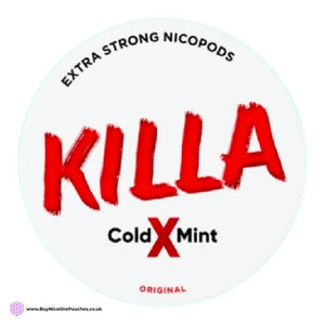 Killa x Cold Mint Nicotine Pouches BNP