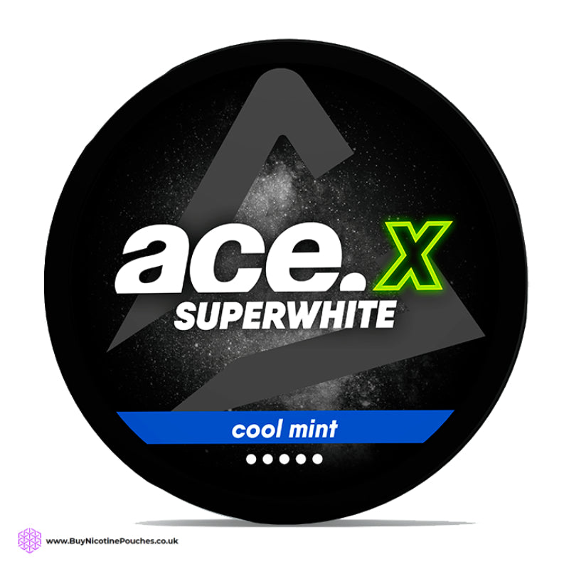 X Cool Mint Nicotine Pouches by Ace 20mg