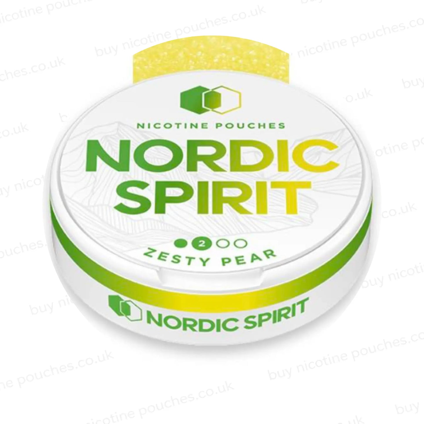 Zesty Pear Nicotine Pouches by Nordic Spirit