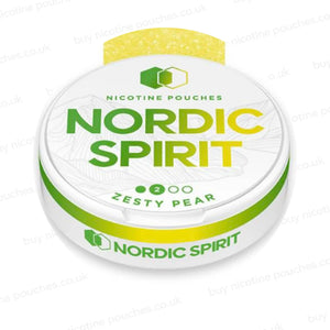Zesty Pear Nicotine Pouches by Nordic Spirit