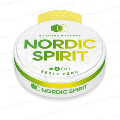 Zesty Pear Nicotine Pouches by Nordic Spirit