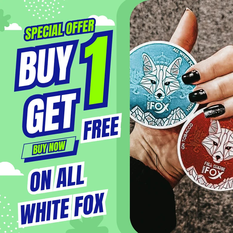 White fox banner