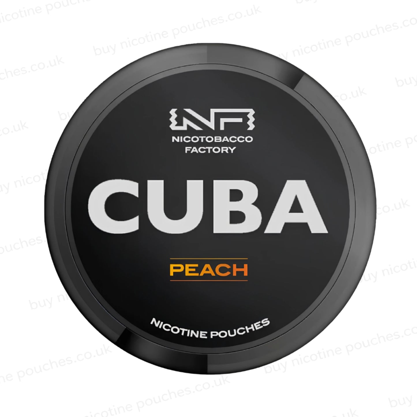 Peach Nicotine Pouches by Cuba