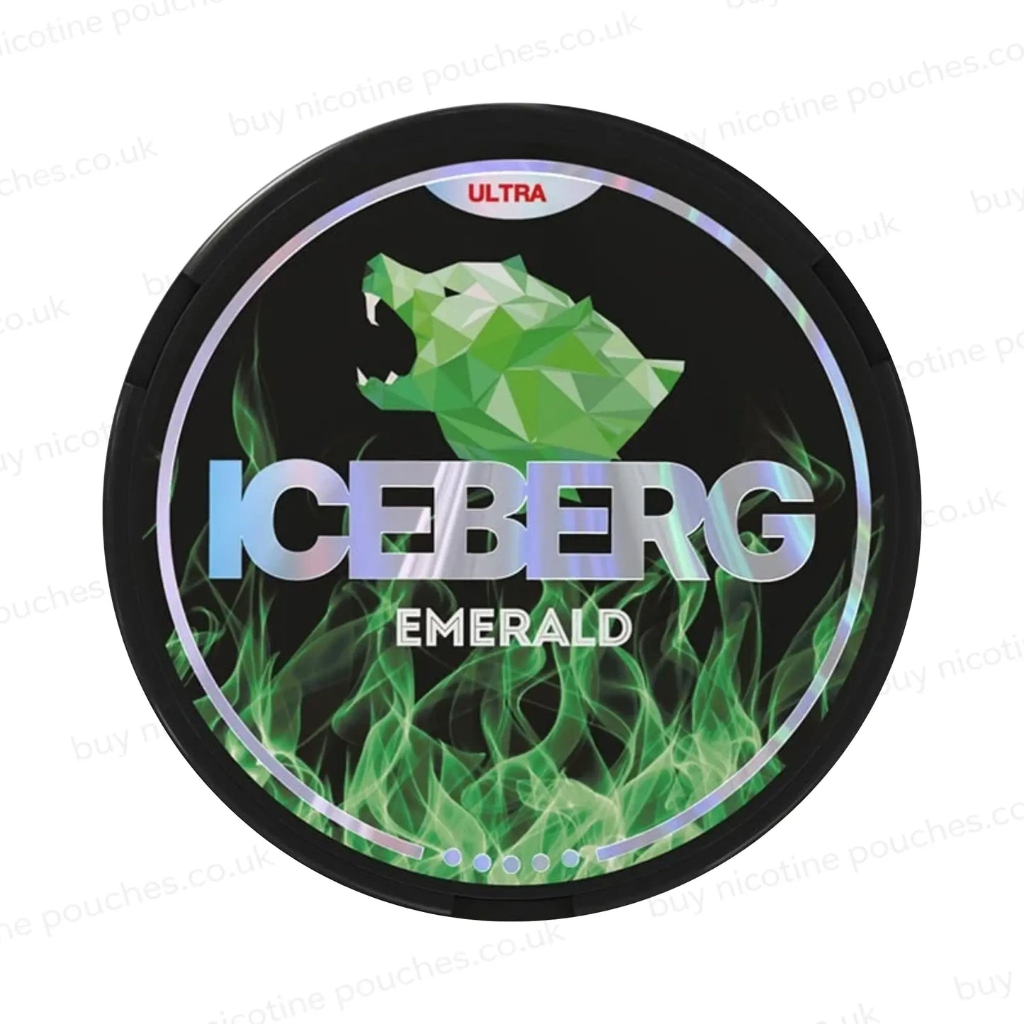 Emerald Ultra Nicotine Pouches by Iceberg