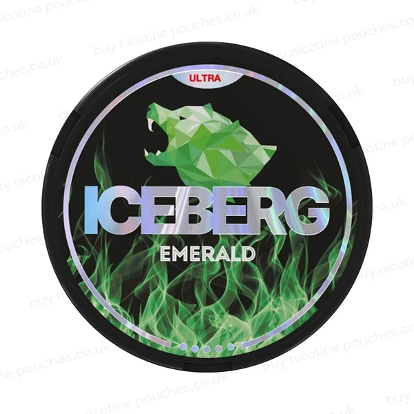 Emerald Ultra Nicotine Pouches by Iceberg