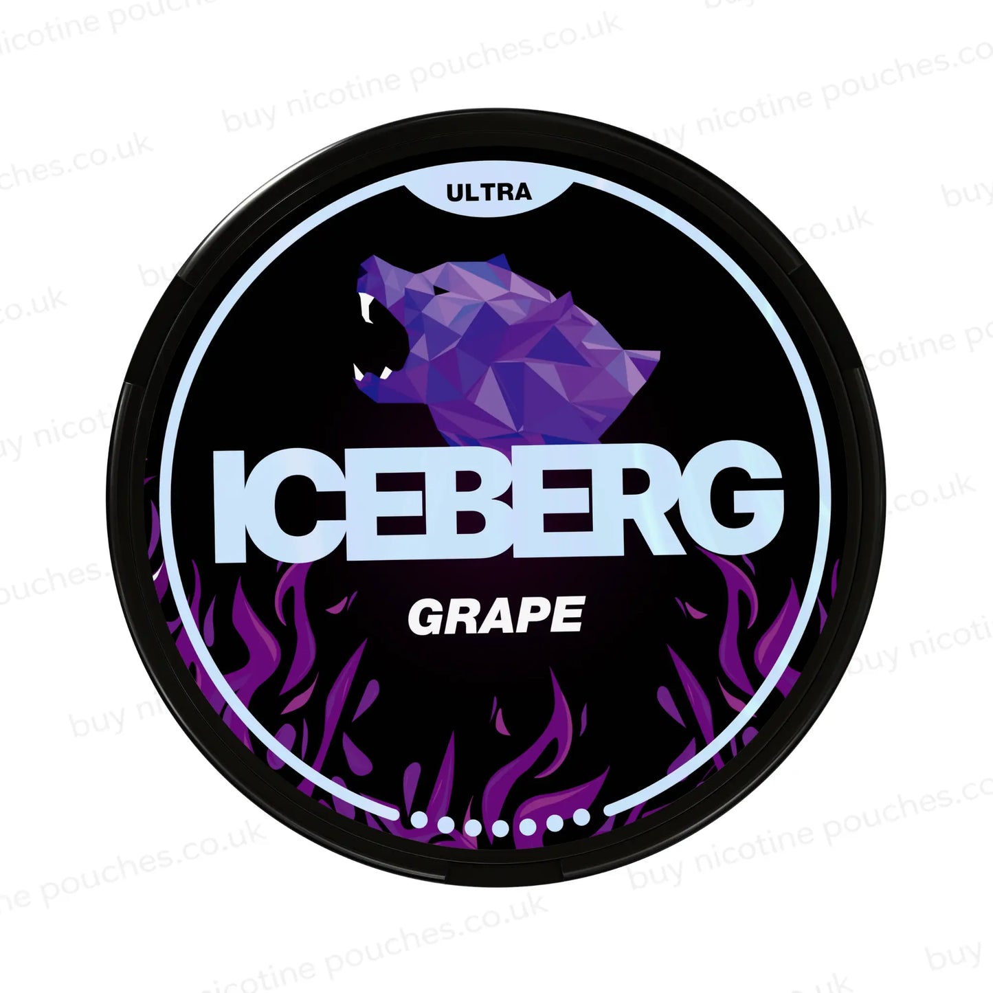 Grape Ultra Nicotine Pouches by Iceberg