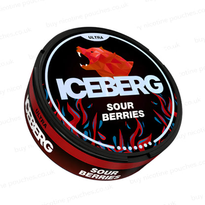 Sour Berries Ultra Nicotine Pouches by Iceberg