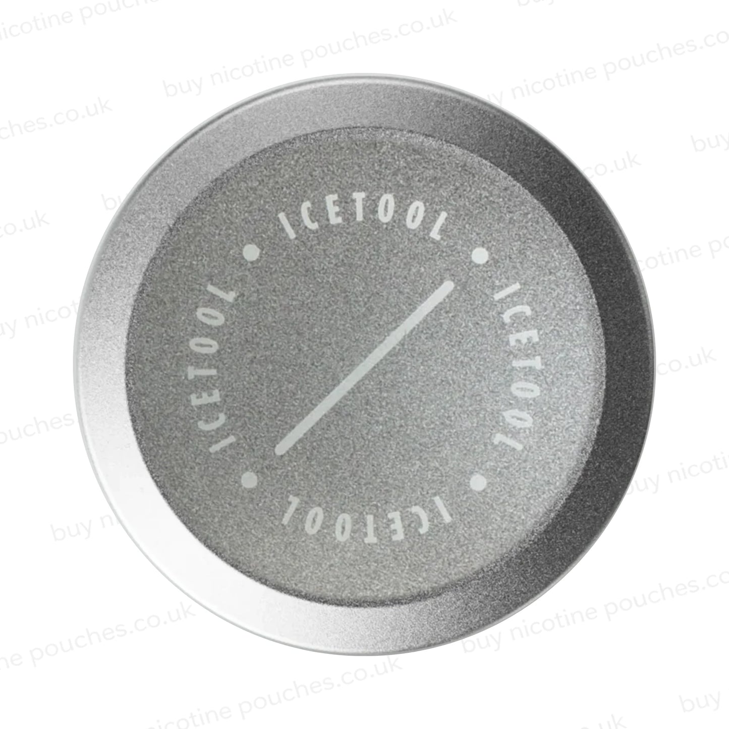 Icetool Mini Silver Refillable Nicotine Pouch Can