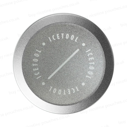 Icetool Mini Silver Refillable Nicotine Pouch Can