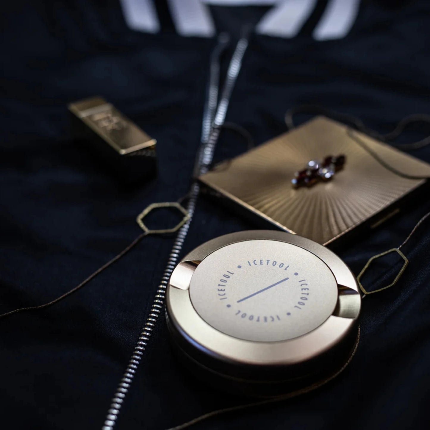 Icetool 'The Can' Champagne Aluminium Refillable Nicotine Pouch Can