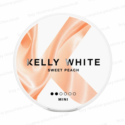 Sweet Peach Nicotine Pouches by Kelly White