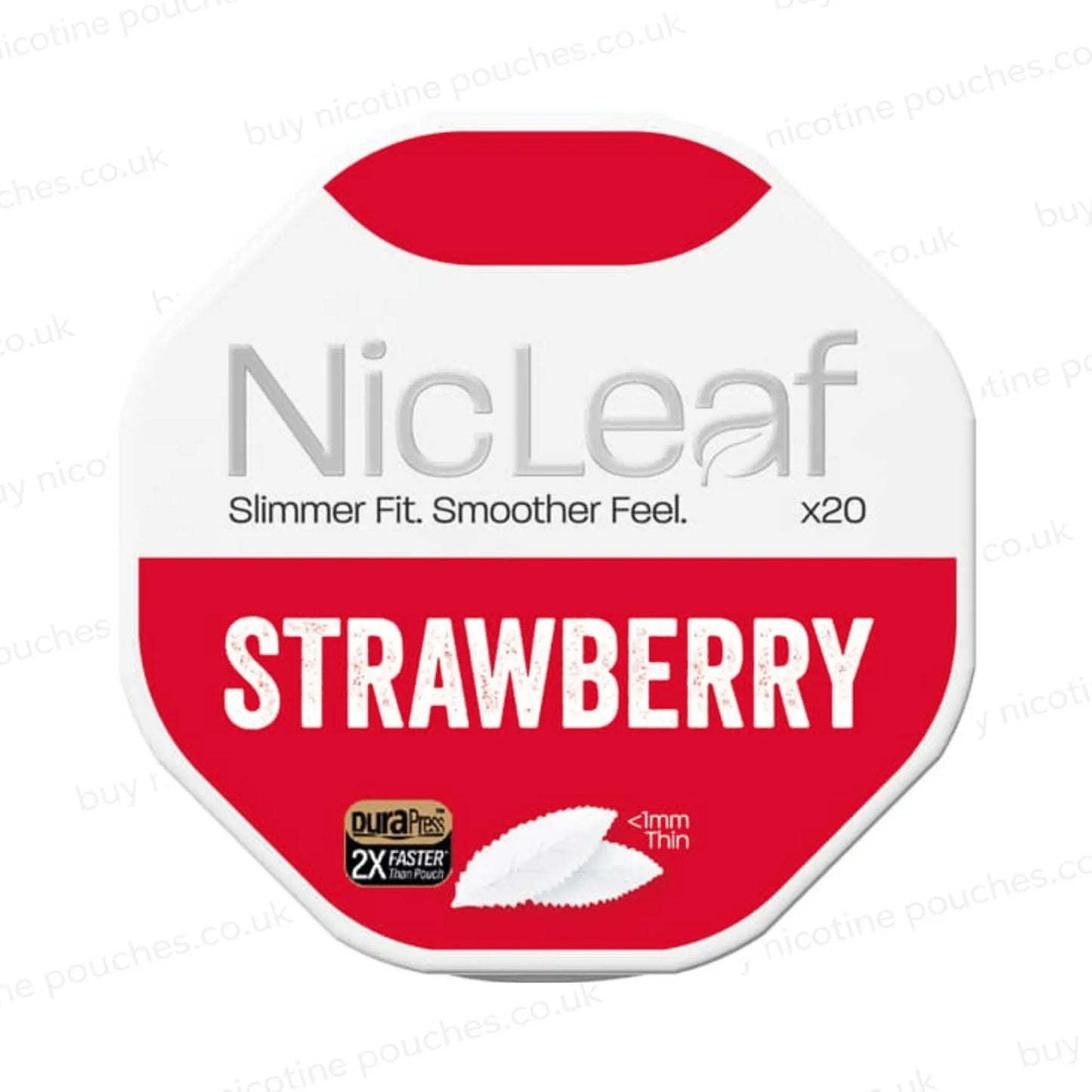 NicLeaf Strawberry Nicotine Pouches